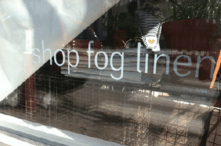 Shop Fog Linen store front